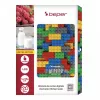 Balança de cozinha Beper P102BIL005 – digital, 5 kg, 1 g, pedras coloridas