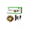 WOOX R5168 cordão de luzes LED de Natal inteligente, 20 m, 200 LED, branco quente, Wi-Fi