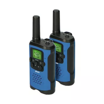 Rádio bidirecional Alecto FR-115BW — 8 canais, alcance até 7 km, autonomia de 24 h, 2 baterias incluídas