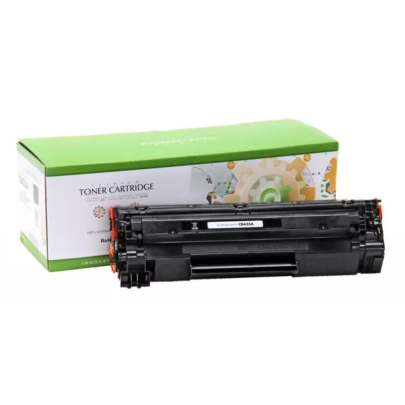 Compatível Hewlett-Packard CB435A/ CB436A/ CE285A / Canon CRG 725 universal preto, 1500 páginas