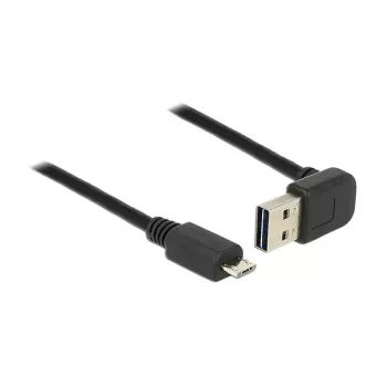 Cabo USB DeLOCK 83538 USB 2.0 5 m USB A para Micro-USB B preto