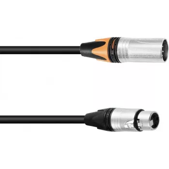 Cabo adaptador PSSO XLR de 5 pinos para XLR de 3 pinos, 0,3 m de comprimento