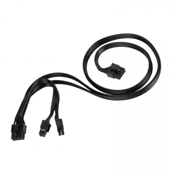 Adaptador de cabo de alimentação Triton SST-PP13 — 8-Pin EPS para 8-Pin EPS e 4+4-Pin