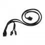 Adaptador de cabo de alimentação Triton SST-PP13 — 8-Pin EPS para 8-Pin EPS e 4+4-Pin