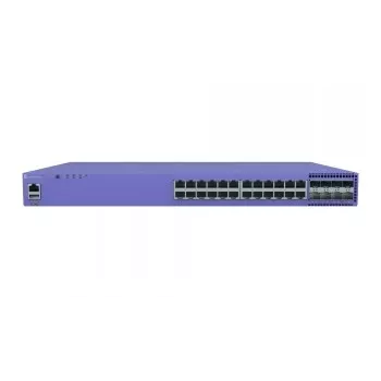 Switch gerido EXTREME 5320-24P-8XE — 24x Gigabit PoE (IEEE 802.3at), L2/L3, 208 Gbit/s, suporte 10G