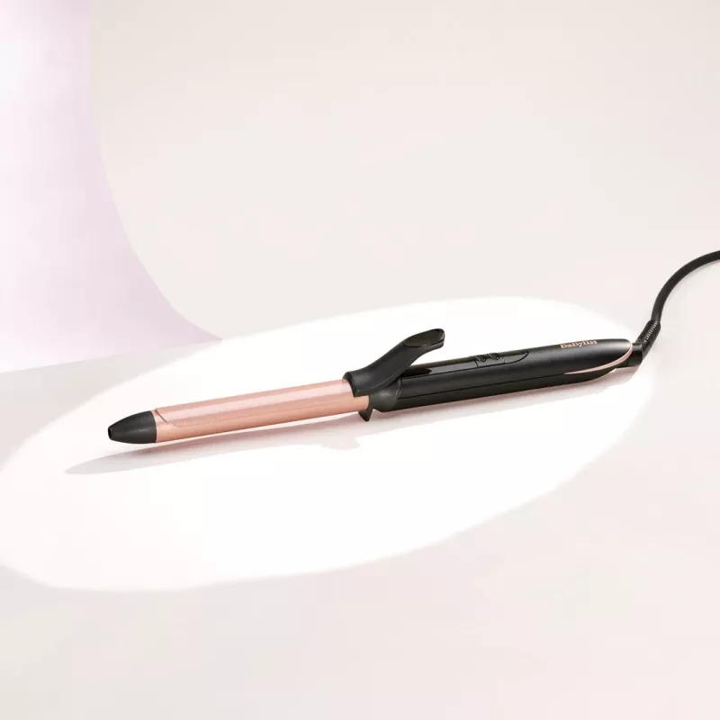 Ferro de encaracolar BaByliss 19 mm Curling Tong Preto Rosé Gold