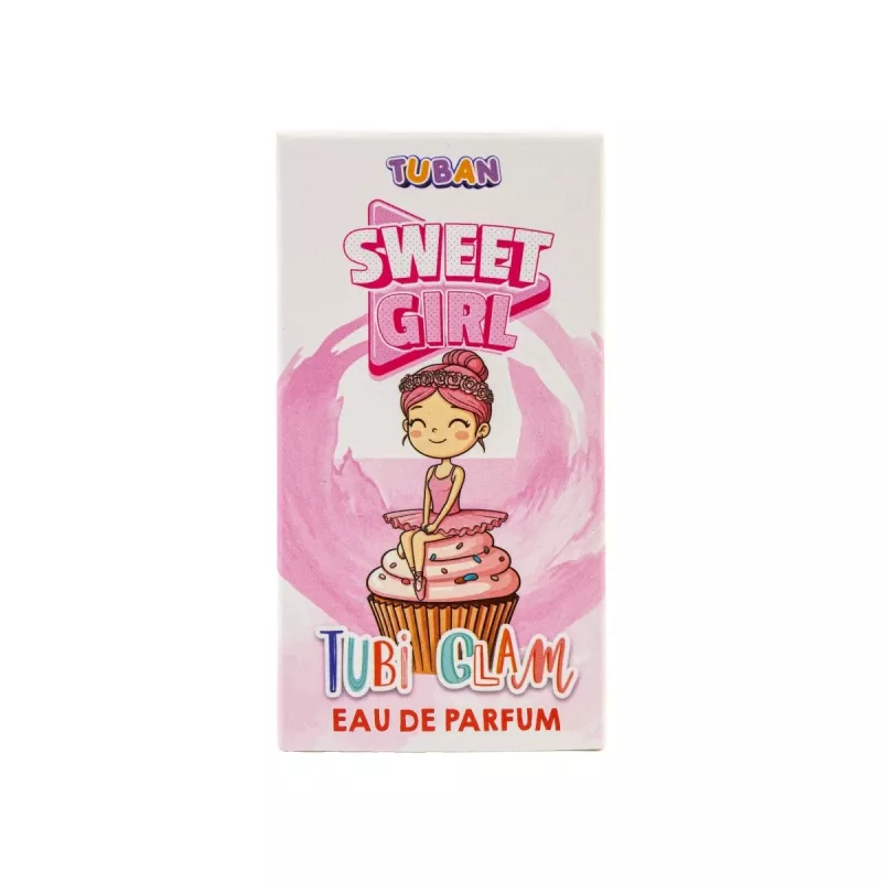 Perfume TUBAN Tubi Glam Sweet Girl 50 ml – fragrância floral-frutada