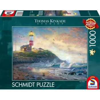 Thomas Kinkade Studios: Farol da esperança, Puzzle 1000 peças