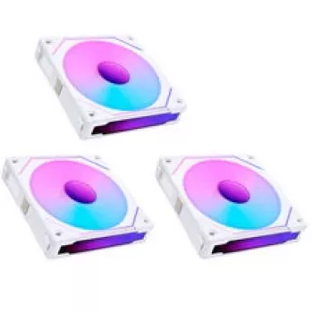 LIAN LI UNI FAN SL-INF 120 ARGB Reverse Blade pack de 3 branco