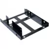 Moldura de montagem ultron Interna 2x2.5 SSD/HDD metal preto (377215)