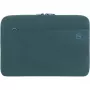 Bolsa sleeve Tucano Top 14 polegadas 35,6 cm azul-petróleo monocromático