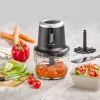 Caso | Picadora multiusos | Chop & Go | Preto | 200 W