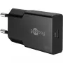 Goobay USB-C™ PD carregador rápido GaN fino (30 W) preto