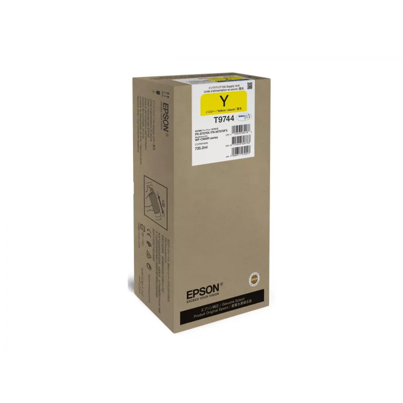 Epson WorkForce Pro WF-C869R unidade de fornecimento de tinta XXL amarela C13T97440N, 84.000 páginas