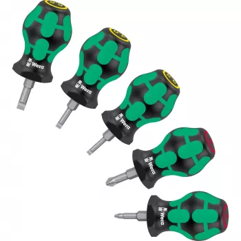 Chave de fendas Wera Stubby Set 1