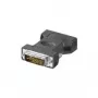 Adaptador DVI/VGA analógico Wentronic Goobay, ficha DVI-I Dual-Link (24+5 pinos) macho, preto - ficha DVI-I Dual-Link (24+5 pinos) macho > conector fêmea VGA (15 pinos) (68030)