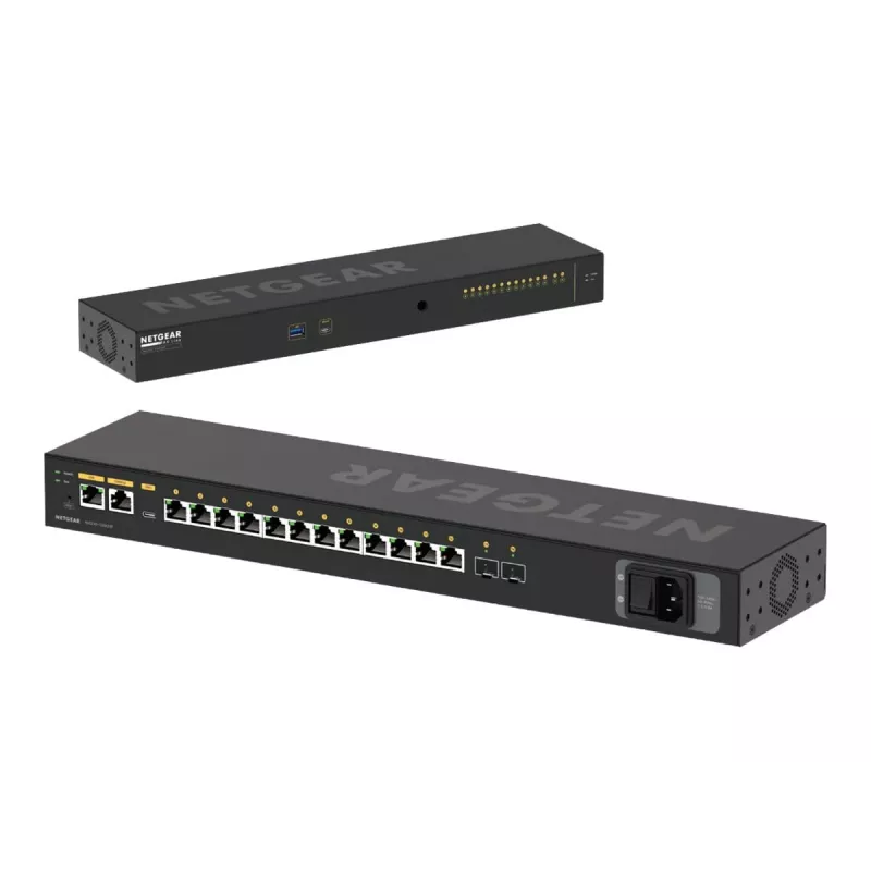 NETGEAR M4250-12M2XF Managed L2/L3 2.5G Ethernet 1U preto