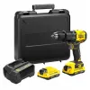 Berbequim aparafusador sem escovas 18V FATMAX V20 2x2.0Ah mala