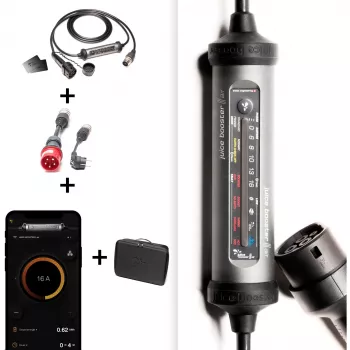 Juice Technology JUICE BOOSTER 3 air Country EU Basic Set (antracite/preto, 1,4 - 11 kW, cabo de 3,1 metros)