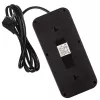 Extensão elétrica MACLEAN MCE389 B — 6 tomadas, 4×USB-A + 1×USB-C, 110–240V, 2,1A, 2500W, cabo de 1,5 m, preto