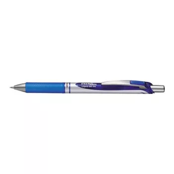 Caneta esferográfica de clique com clipe PENTEL EnerGel XM, tinta azul, pack de 12