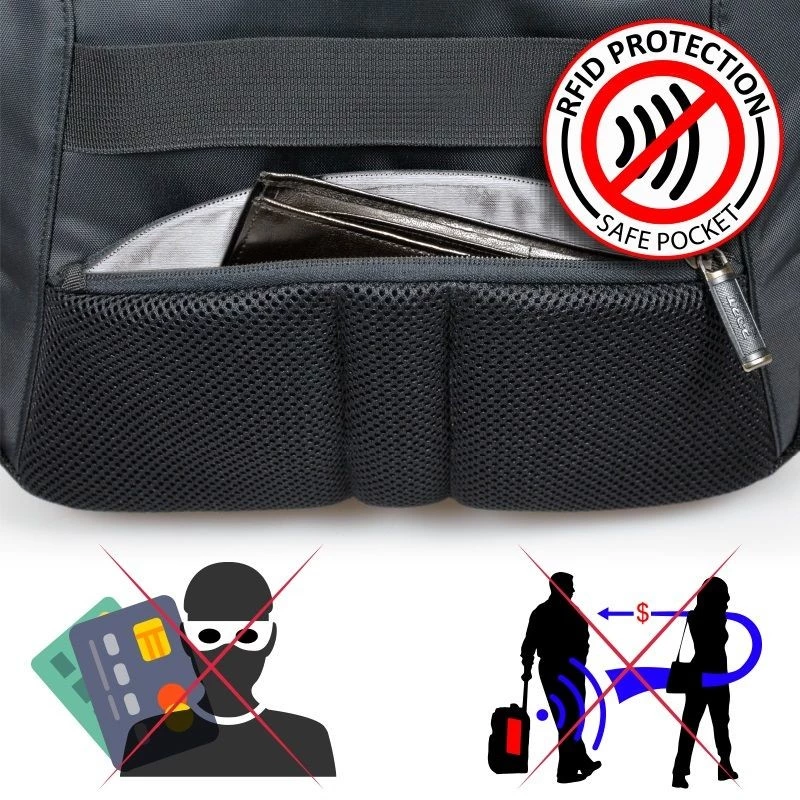 Mochila de lazer Port Designs Melbourne preto