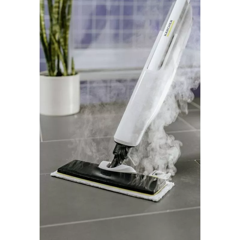 Kärcher Conjunto de panos de chão universais EasyFix Mop Panos descartáveis Branco, Amarelo