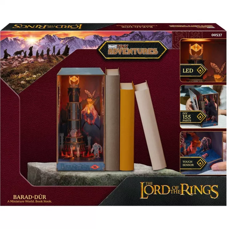 Kit de montagem em plástico REVELL Tiny Adventures O Senhor dos Anéis «Barad-Dûr» (trabalhos manuais) 00537