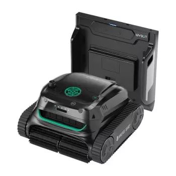 Robô limpa-fundos Wybot S2 Pro — robô de piscina sem fios, modelo S2 Pro