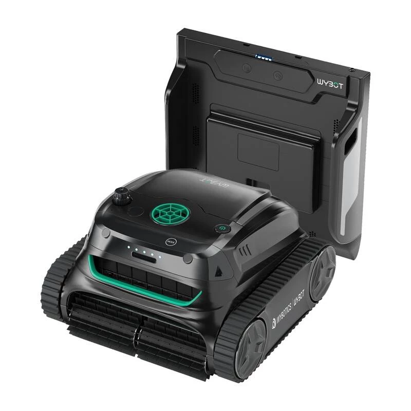 Robô limpa-fundos Wybot S2 Pro — robô de piscina sem fios, modelo S2 Pro