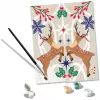 Conjunto de pintura Ravensburger CreArt – Veado de Natal (conjunto de pintura criativo)