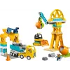 LEGO DUPLO 10476 3-em-1 Estaleiro de Obra e Veículos