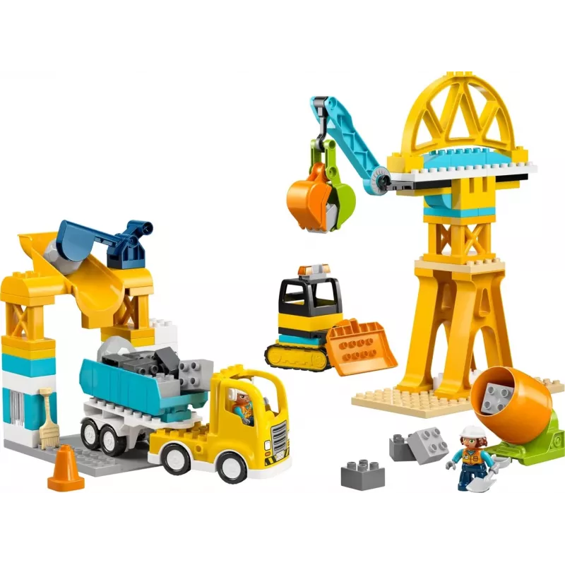 LEGO DUPLO 10476 3-em-1 Estaleiro de Obra e Veículos