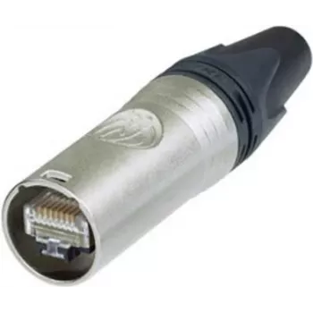 Conector de fio Neutrik NE8MX6-T RJ-45 alumínio - preto (NE8MX6-T)