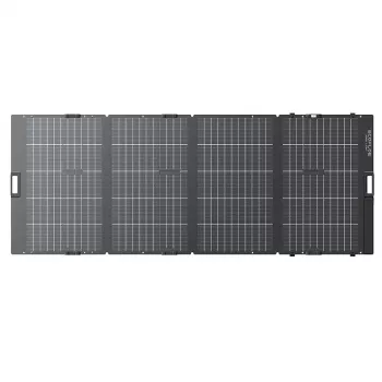 Painel solar leve EcoFlow 400W silício monocristalino