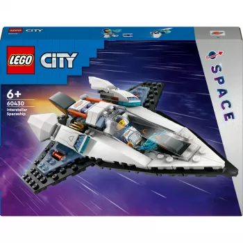 LEGO City brinquedo de construção nave espacial 60430 — 240 peças, 1 minifigura, a partir de 6 anos, 170×220×40 mm