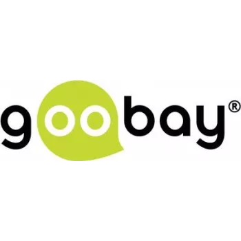 Goobay cabo de antena de TV (tipo 135 dB), blindagem quádrupla, 2 m, branco - banhado a ouro, conector fêmea coaxial 90° > conector macho coaxial 90° (70417)