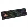 SAVIO STYX Brown teclado mecânico gaming, Outemu Brown, Hot-Swap, RGB, disposição US, tamanho completo, USB, preto