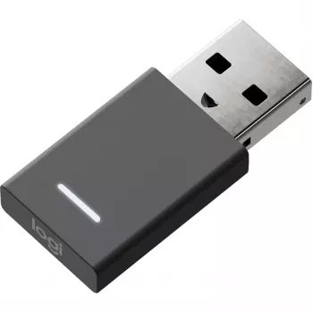 Logitech Unifying + Audio Receiver UC - Recetor de áudio sem fios para headset, rato, teclado (981-00