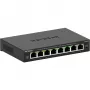 NETGEAR GS308E Switch gerido L2/L3 Gigabit Ethernet (10/100/1000) preto