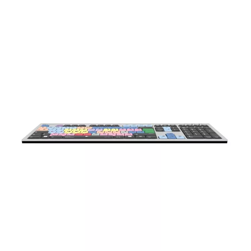Logickeyboard LKB-MCOM4-AJPU-FR teclado USB AZERTY francês prateado (LKB-MCOM4-AJPU-FR)