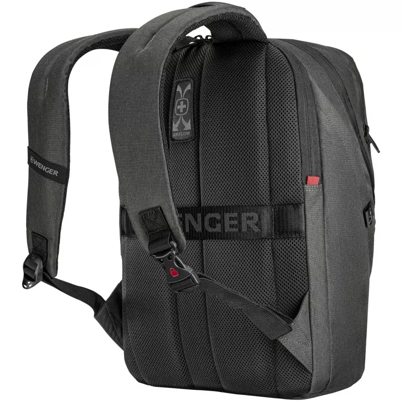 Mochila de lazer Wenger SwissGear MX Eco Light cinzento plástico reciclado