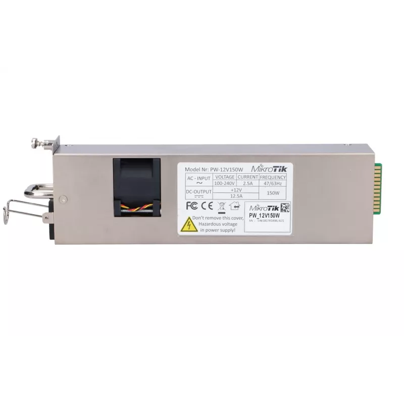 Fonte de alimentação Mikrotik 12POW150 150W