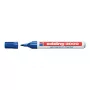 Marcador permanente Edding 3000 azul 10 unid.