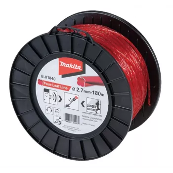 Fio de nylon monofilamento MAKITA CLOVER 2,7 mm/180 m