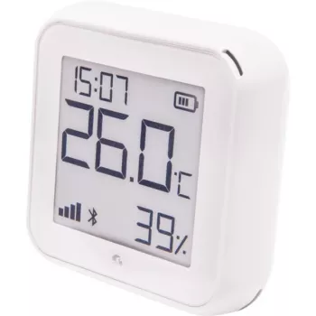 Sensor de temperatura e humidade Shelly H&T Gen3 Wi‑Fi branco