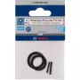 Conjunto anel de retenção e pino, para chave de caixa de impacto PRO 1/4, fixação preta, 4 peças