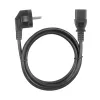 Cabo de alimentação 1,8 m IEC C13 VDE