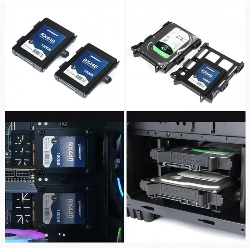 Caixa de computador Gembird Fornax K500 ATX, Midi-Tower, Preta