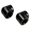 Adaptador 90° G1/4 polegadas rosca fêmea para G1/4 polegadas rosca fêmea, BitsPower Touchaqua TA-90DIA-GB